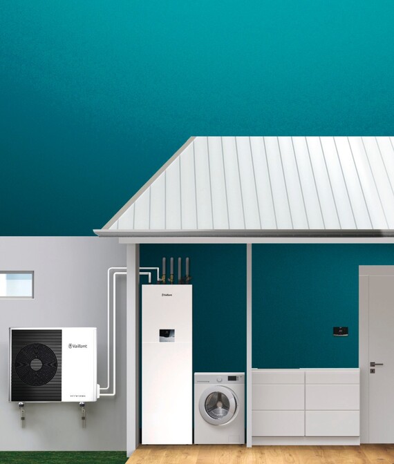 Pompa di calore aroTHERM Split plus con uniTOWER2