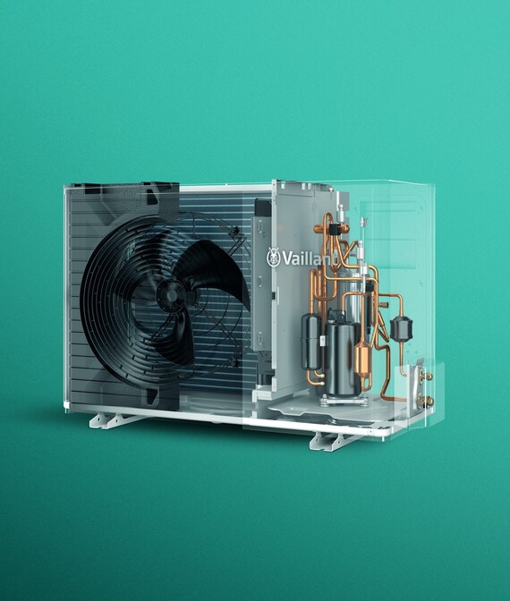 Pompa di calore aroTHERM Split plus con uniTOWER3